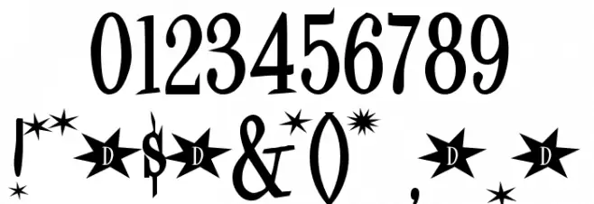 Spacegun Font OTHER CHARS