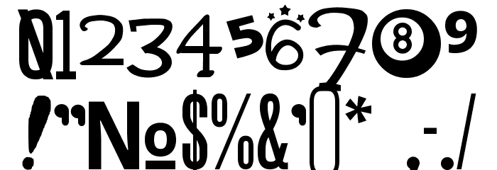 Spacelifter Font OTHER CHARS