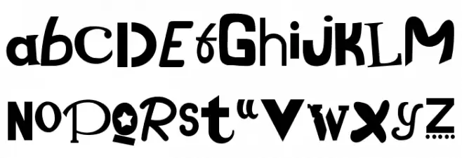 Spacelifter Font LOWERCASE