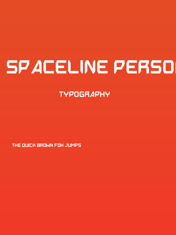 Spaceline Personal Use Poster