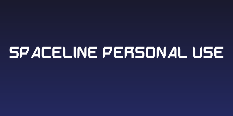 Spaceline Personal Use Social Header