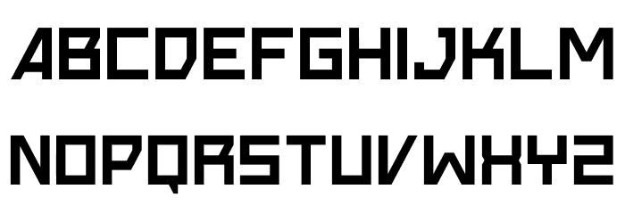Spaceline Personal Use Font LOWERCASE