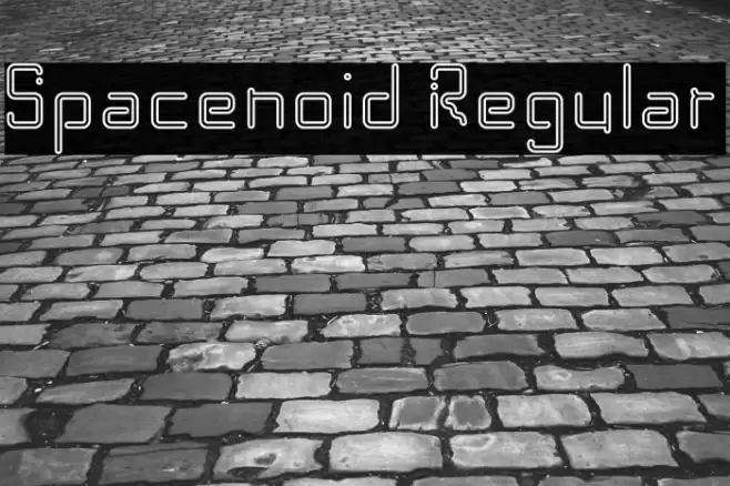 Spacenoid Regular Font examples
