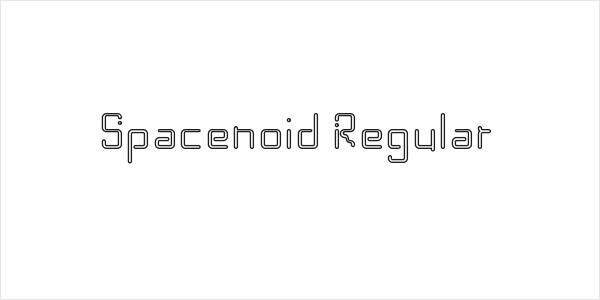 Spacenoid Regular Logo