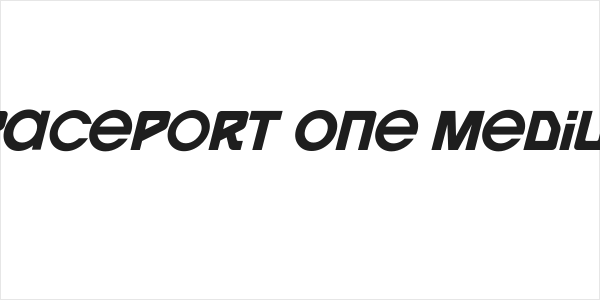 Spaceport One Medium Logo