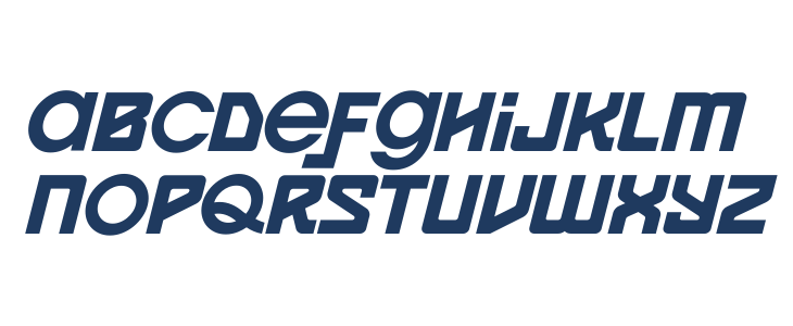 Spaceport One Medium Lowercase