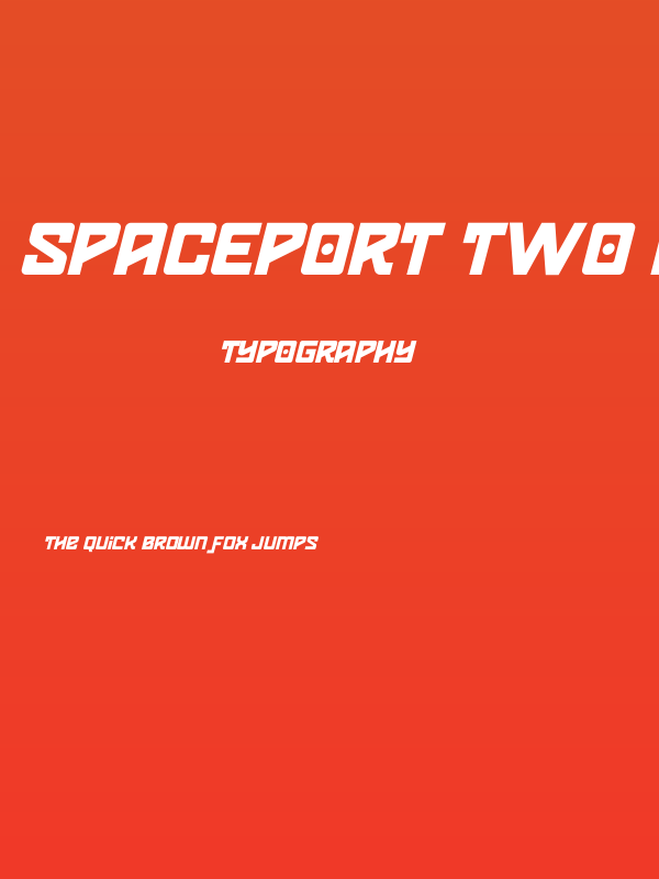 Spaceport two Medium Poster