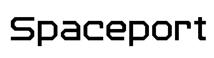 Spaceport Font