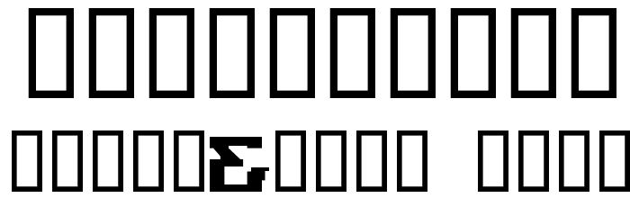 Spaceracer Font OTHER CHARS
