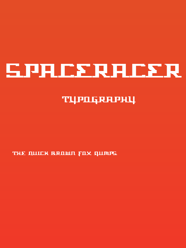 Spaceracer Poster