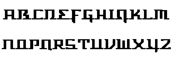 Spaceracer Font LOWERCASE
