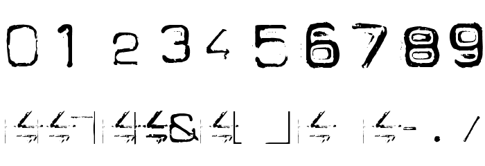 Spacesuit Font OTHER CHARS