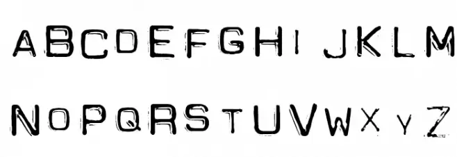 Spacesuit Schriftart Groß
