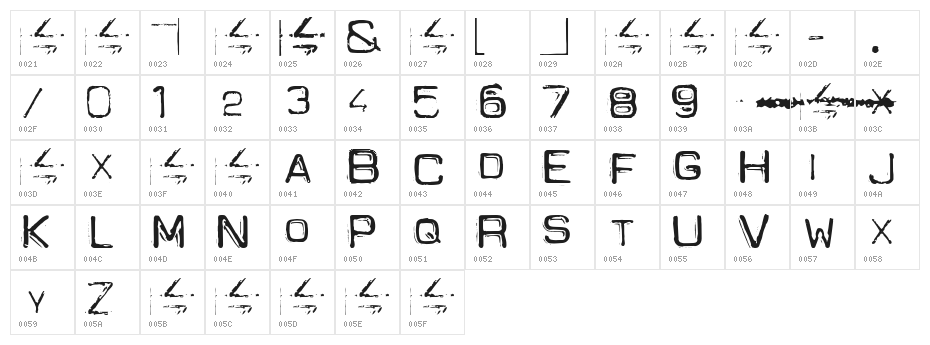 Spacesuit Character Map