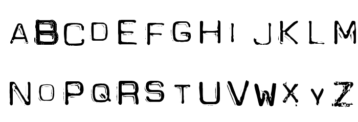 Spacesuit Font LOWERCASE