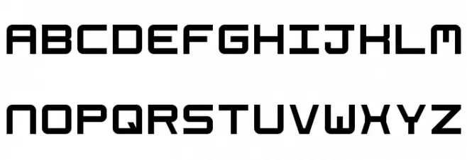 Spacetime Regular Font Litere mici