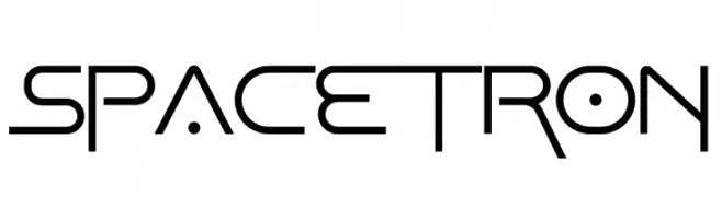 Spacetron Schriftart