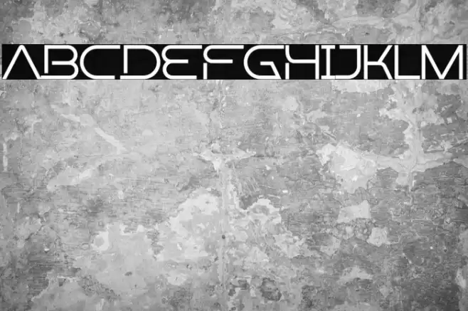 Spacetron फ़ॉन्ट examples