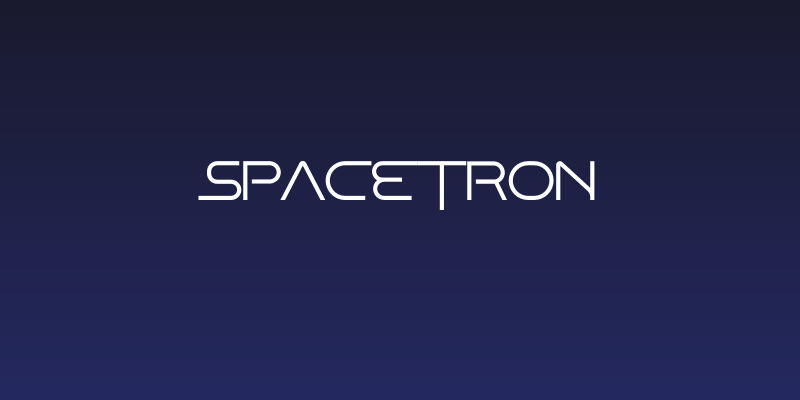 Spacetron Social Header