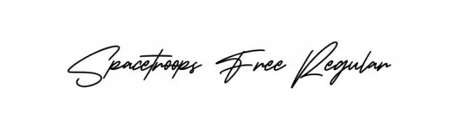 Spacetroops Free Regular  Fuentes Gratis Descargar