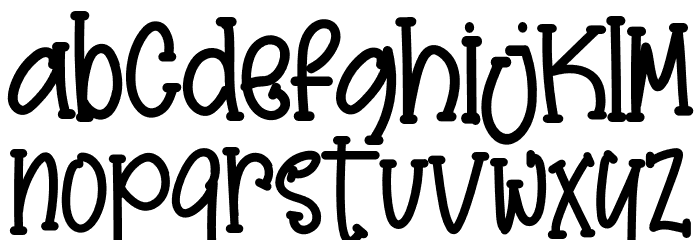 SpaciousFarmhouseRegular Font LOWERCASE