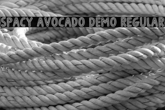 Spacy Avocado DEMO Regular Polices examples