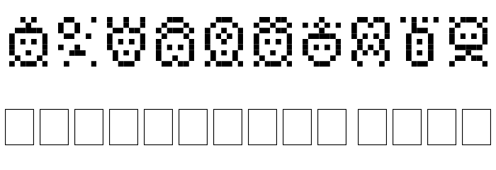 Spacy Stuff Font OTHER CHARS
