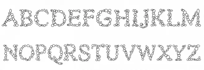 Spacy Шрифта ВЕРХНИЙ