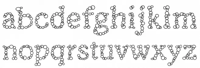 Spacy Шрифта строчной