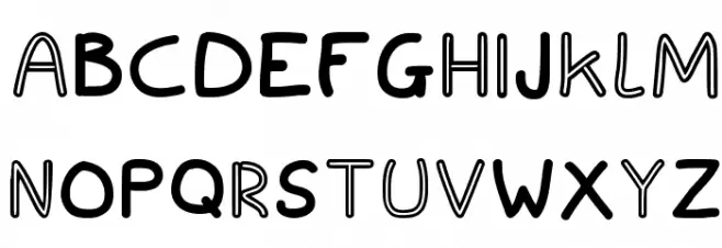Spagbowl_demo Regular Шрифта ВЕРХНИЙ