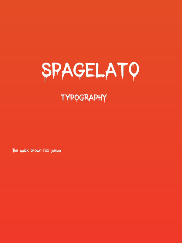 Spagelato Poster