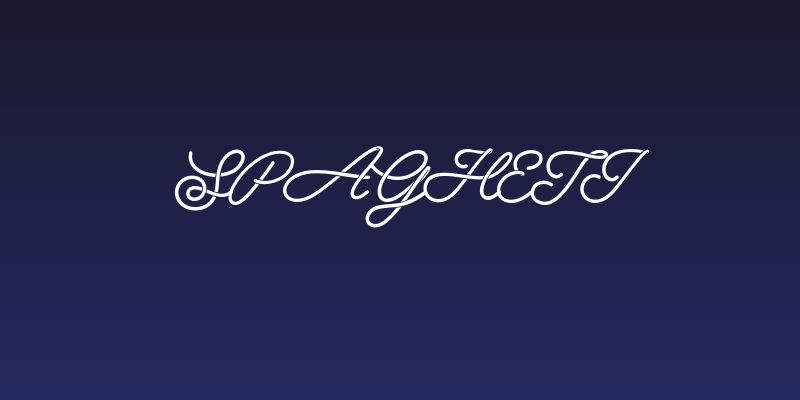 Spagheti Social Header