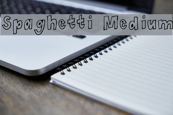 Spaghetti Medium Example 1