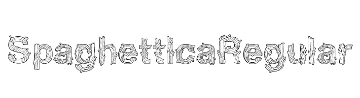 SpaghetticaRegular Font