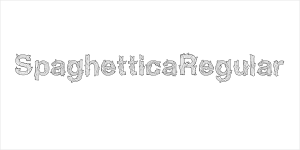 SpaghetticaRegular Logo