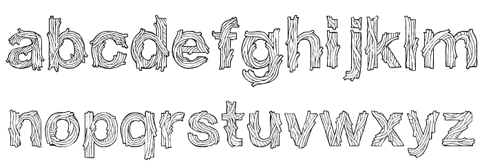 SpaghetticaRegular Font LOWERCASE