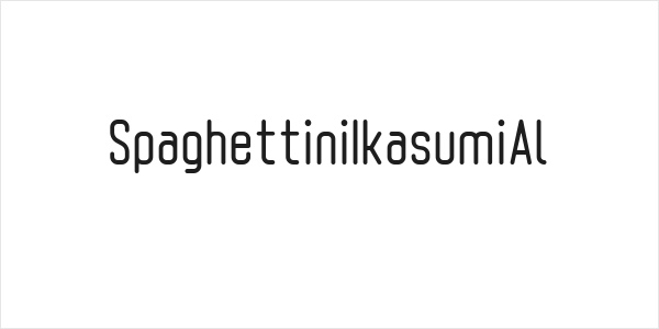 SpaghettiniIkasumiAl Logo