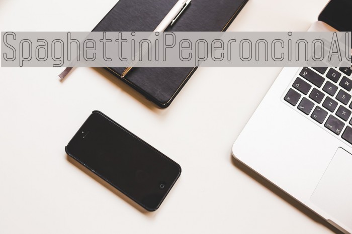 SpaghettiniPeperoncinoAl Example 1