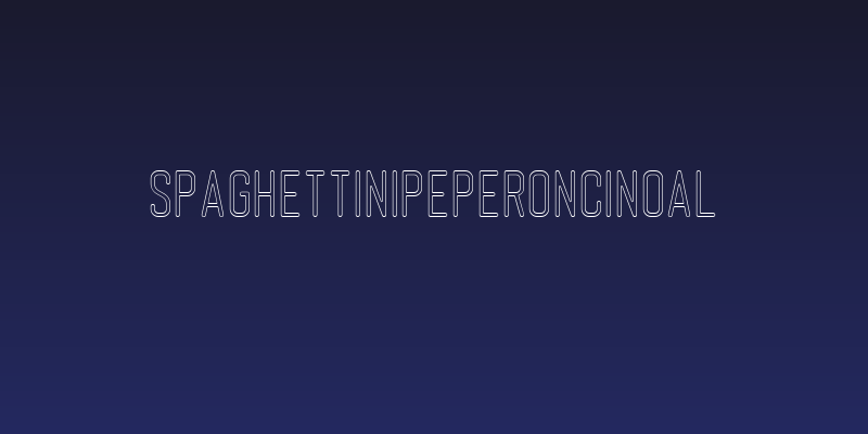 SpaghettiniPeperoncinoAl Social Header
