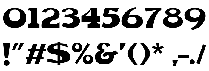 Spaice Personal Use Heavy Font OTHER CHARS