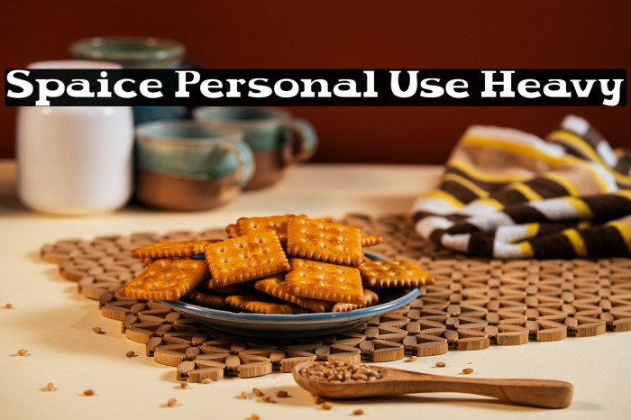 Spaice Personal Use Heavy Example 1