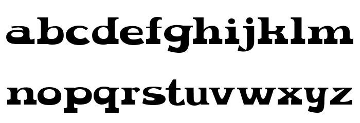 Spaice Personal Use Heavy Font LOWERCASE