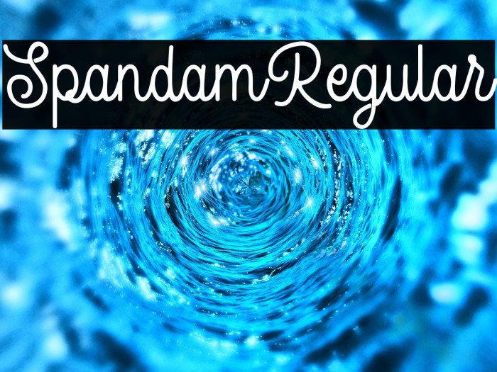 Spandam-Regular Example 2