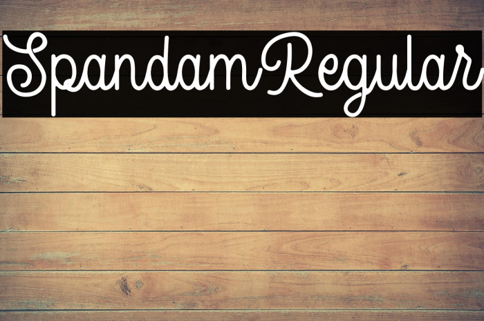 Spandam-Regular Example 3