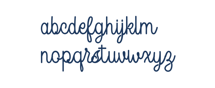 Spandam-Regular Lowercase