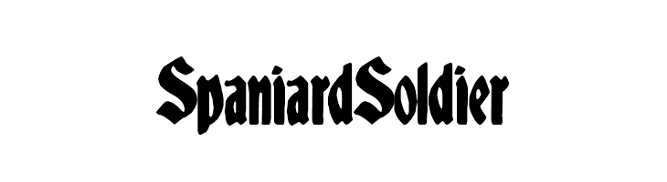 Spaniard Soldier  Fuentes Gratis Descargar