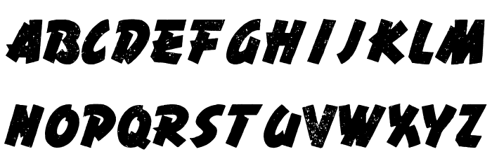 Spanish Adventure Mag Font LOWERCASE