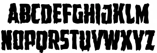 Spanish Capitan Font LOWERCASE