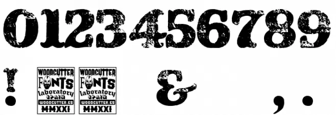 Spanish Circus Font OTHER CHARS