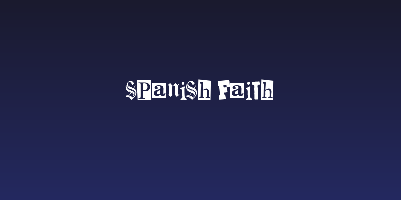Spanish Faith Social Header